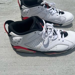 Jordan 6 Low- White Infrared